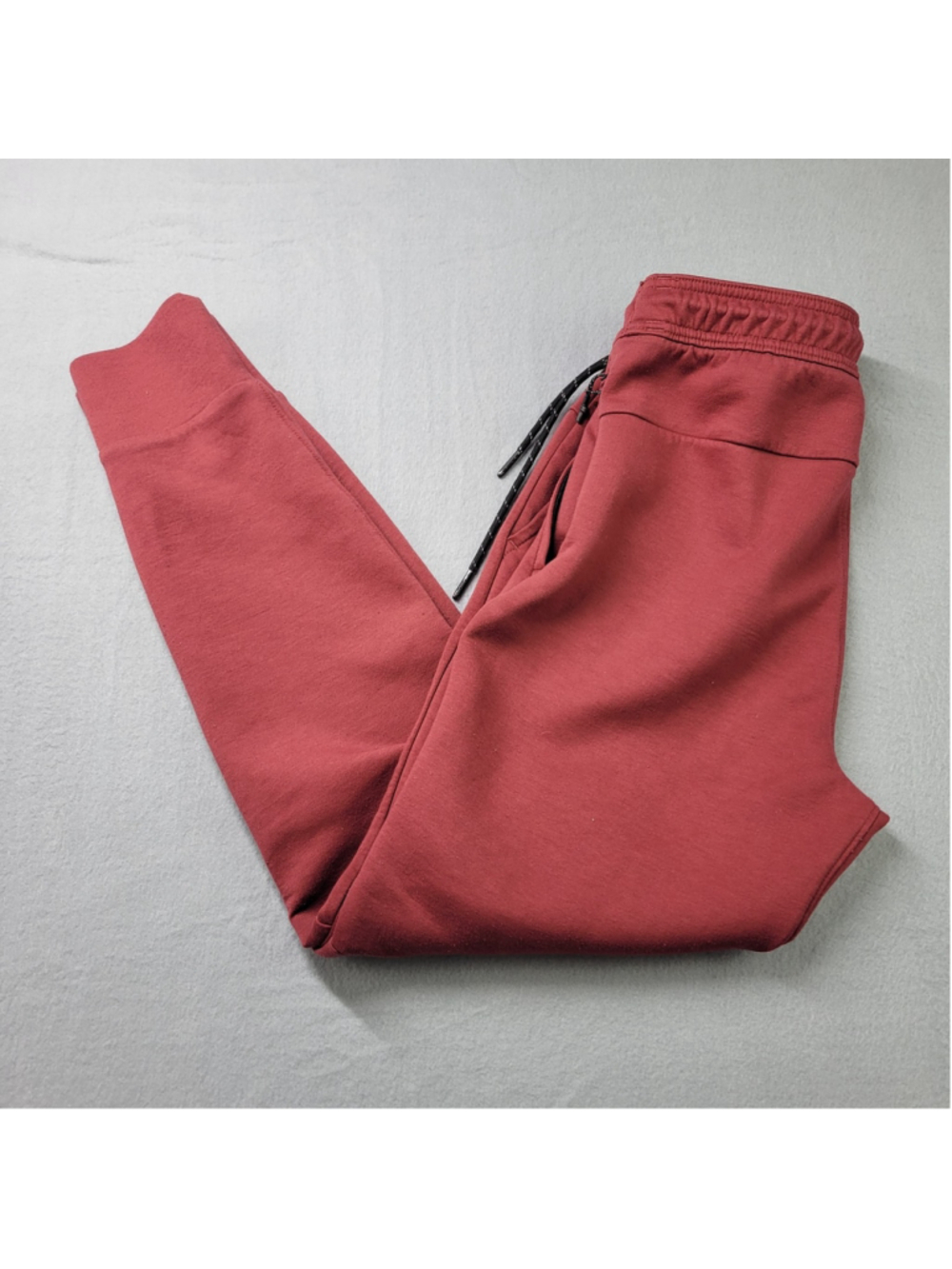 American Eagle Jogger Sweat Pants Womens Size XS Red Elastic Waist Drawstring - Picture 3 of 10